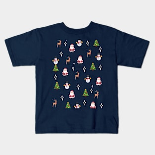 Festive Christmas pattern Kids T-Shirt